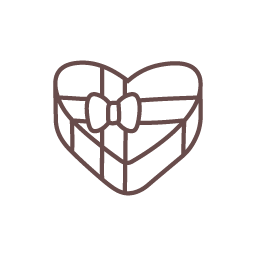 Heart Box Icon - Forever Farms Blueberry Barn Winery and Wedding Venue