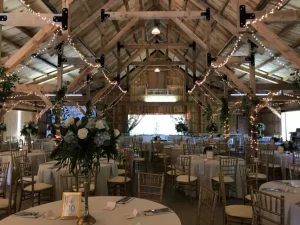 Ohio Rustic Barn Wedding Venue Medina-Forever Farms Blueberry Barn Interior 2