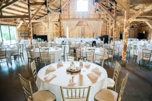 Ohio Rustic Barn Wedding Venue Medina-Forever Farms Blueberry Barn Interior 4
