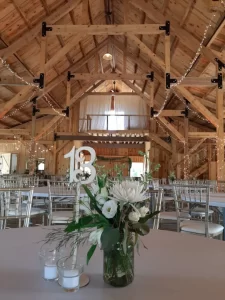 Ohio Rustic Barn Wedding Venue Medina-Forever Farms Blueberry Barn Interior 6