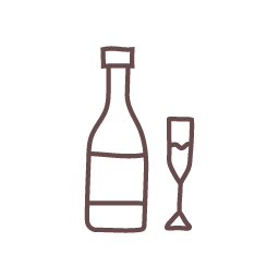 Wine Bottle Icon - Forever Farms Blueberry Barn Winery and Wedding Venue